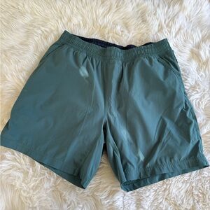 Rhone Teal shorts with Navy liner Athletic Shorts